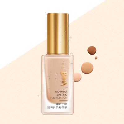 雀魂印彩巴哈透薄持妆粉底液-柔雾型/柔润型