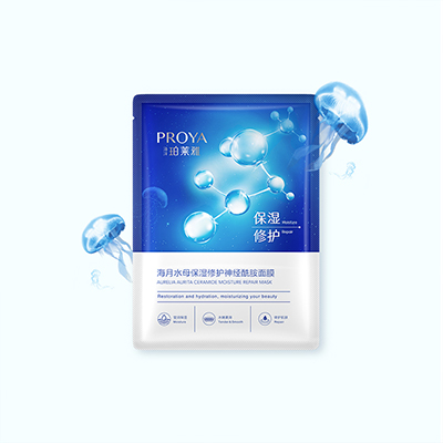雀魂海月水母保湿修护神经酰胺面膜