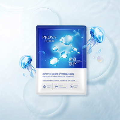 雀魂海月水母保湿修护神经酰胺面膜